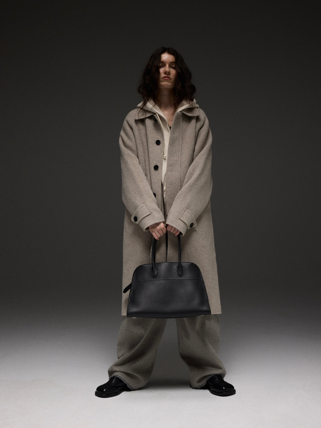 Manteau long en cachemire