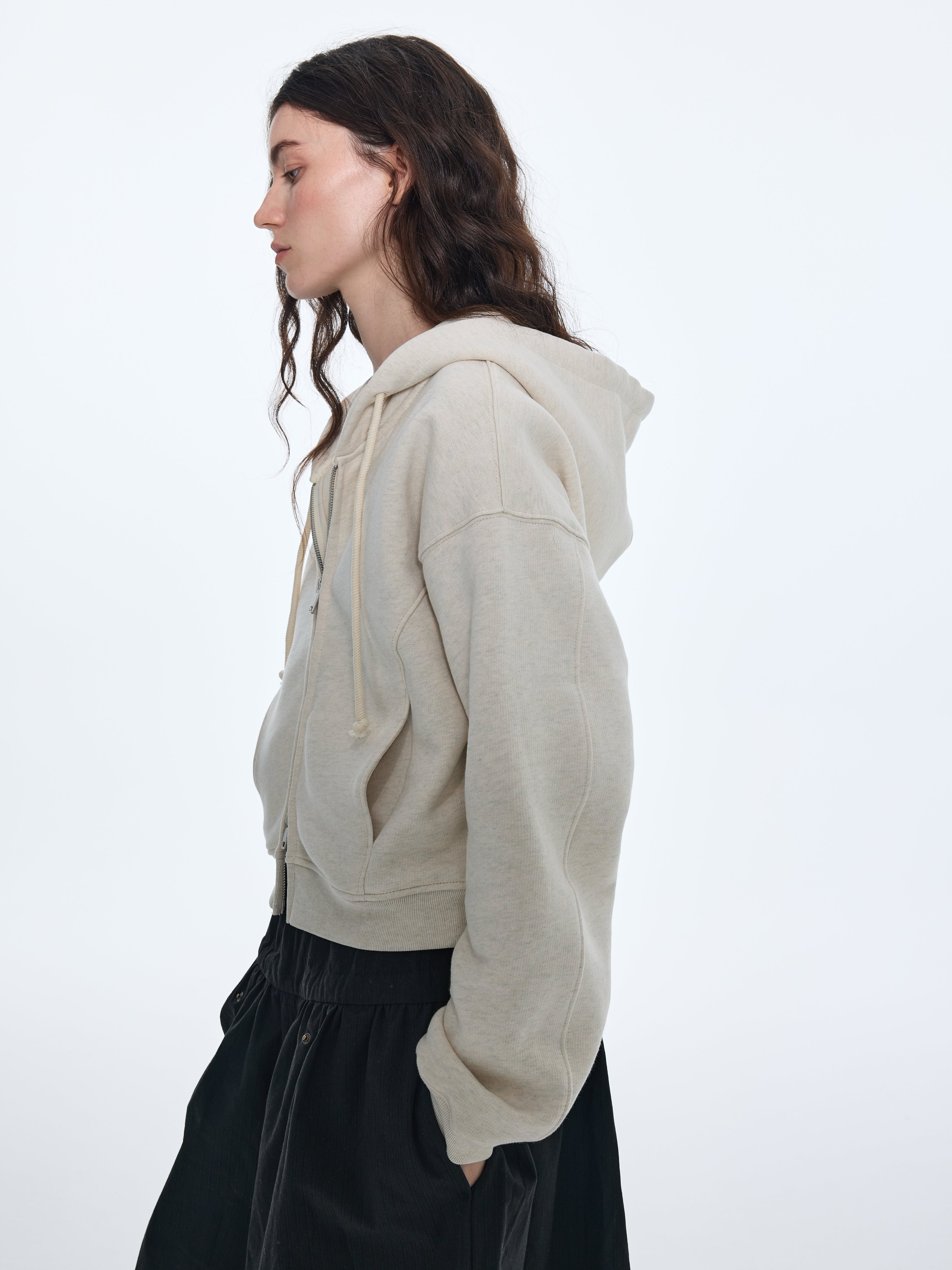 Chándal de algodón hilado con pigmentos