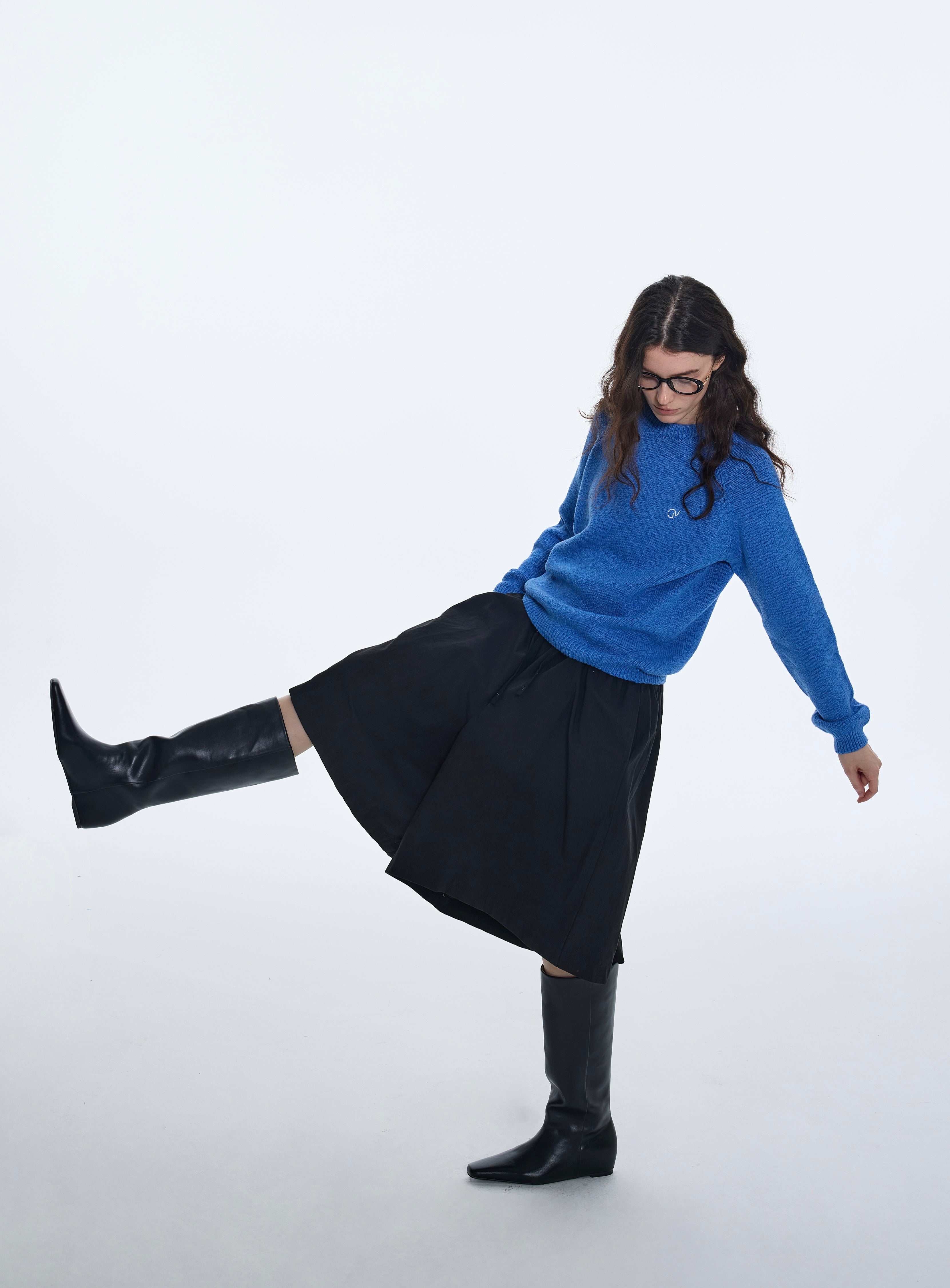 Culotte cargo en mélange de coton