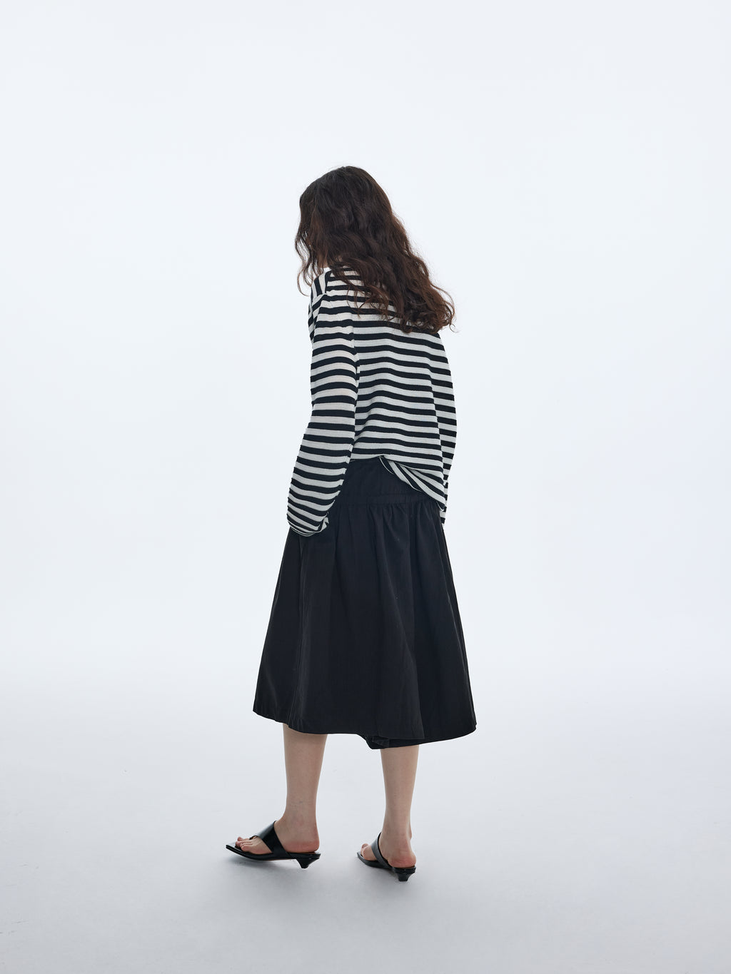 Culotte cargo en mélange de coton