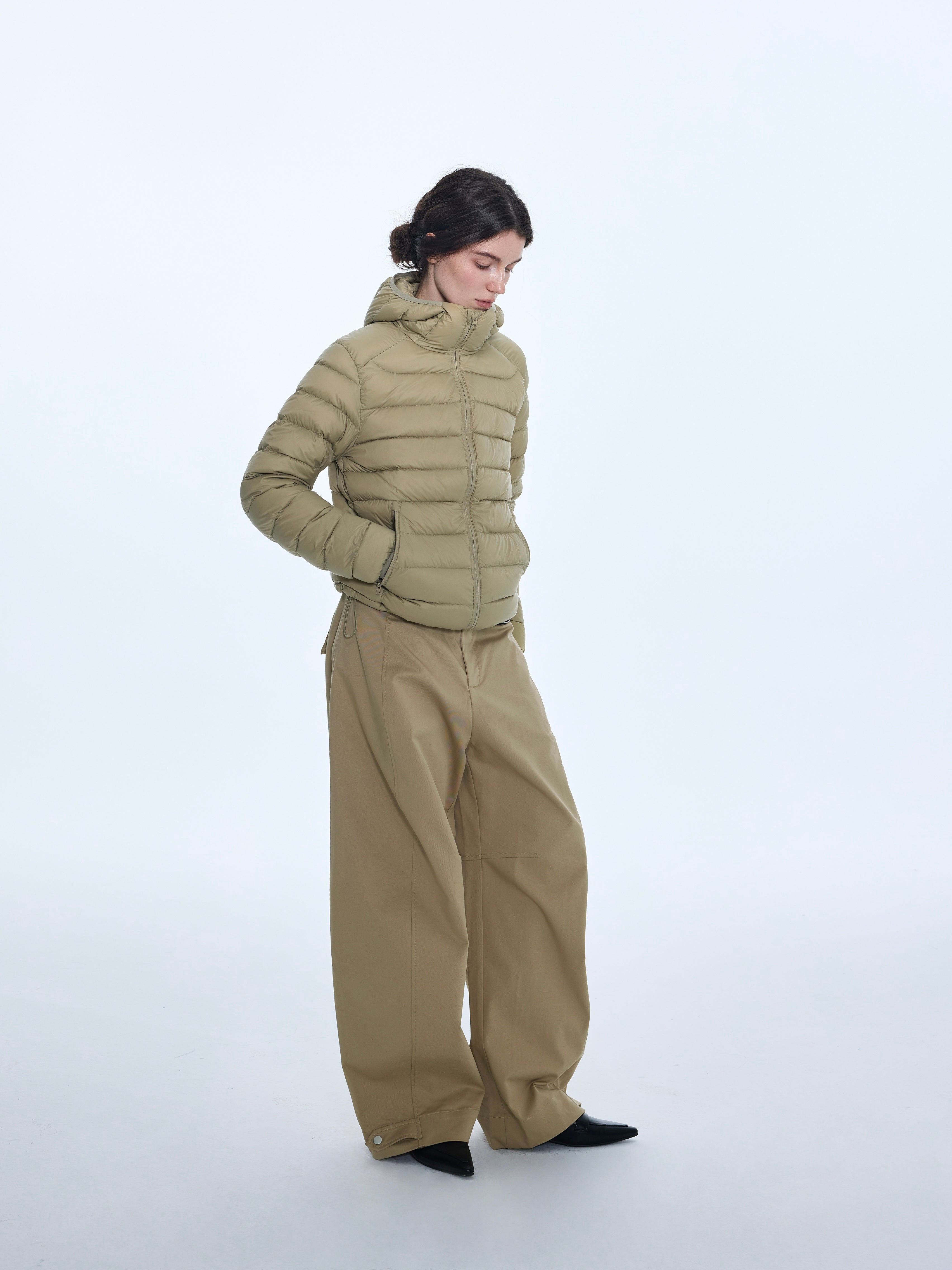 doudoune matelassée à capuche