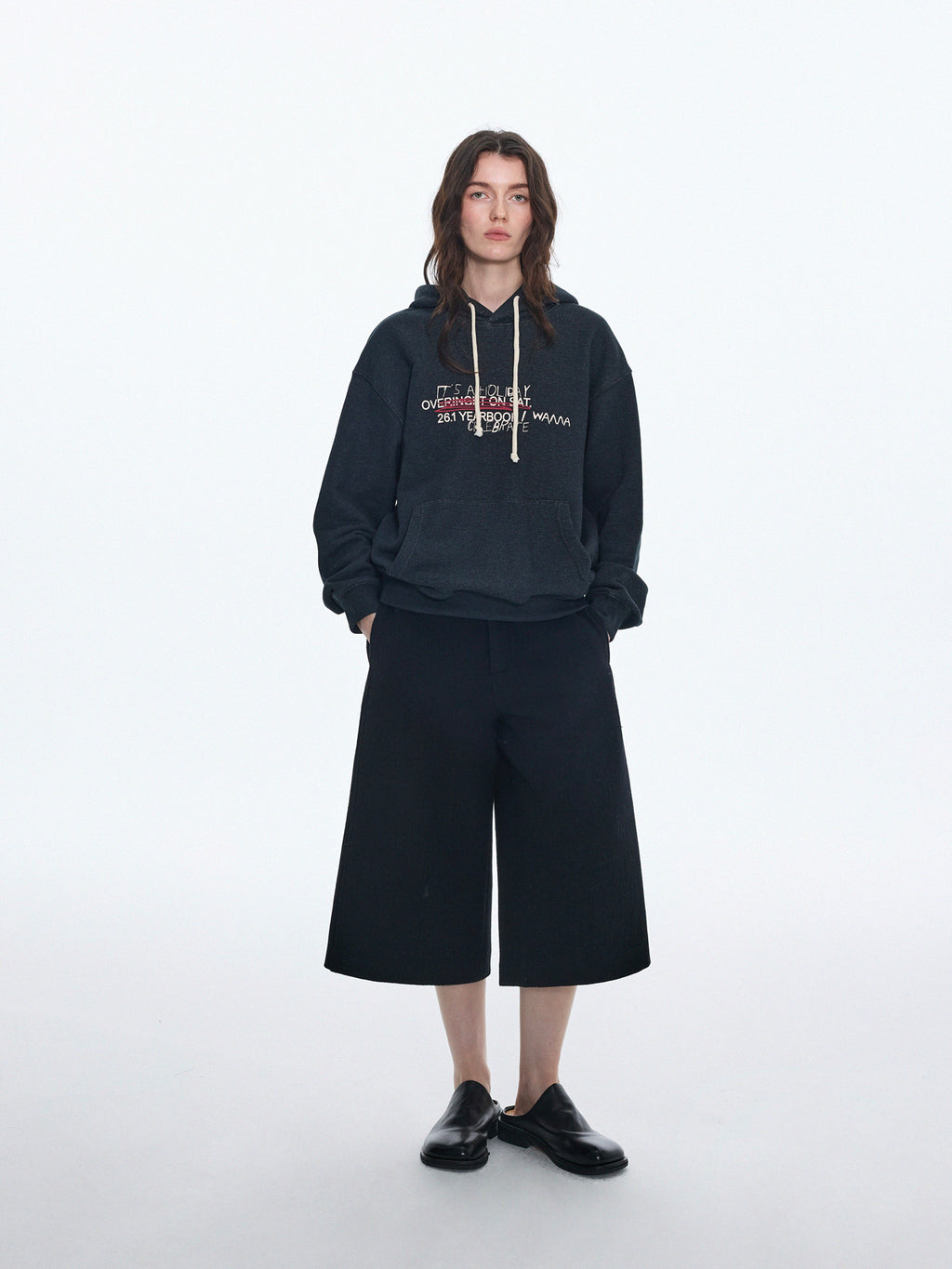 Heavyweight Pigment‑Dyed Hoodie