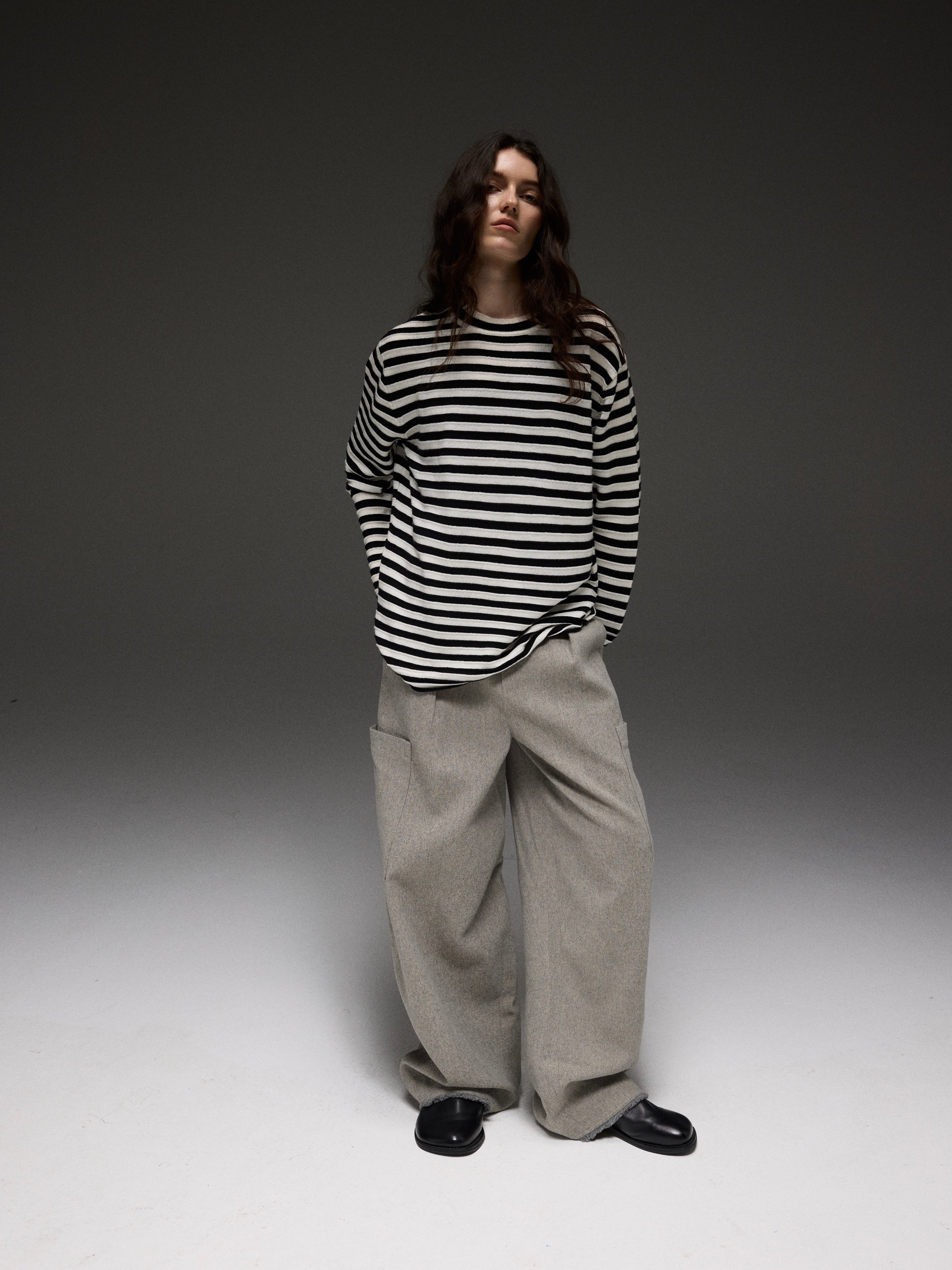 Punto de base de lana