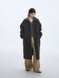 Wool Long Coat in Classic Cut
