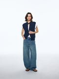 Soft-Textured Wool-Blend Tank