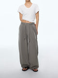 Belted Relaxed Trousers
