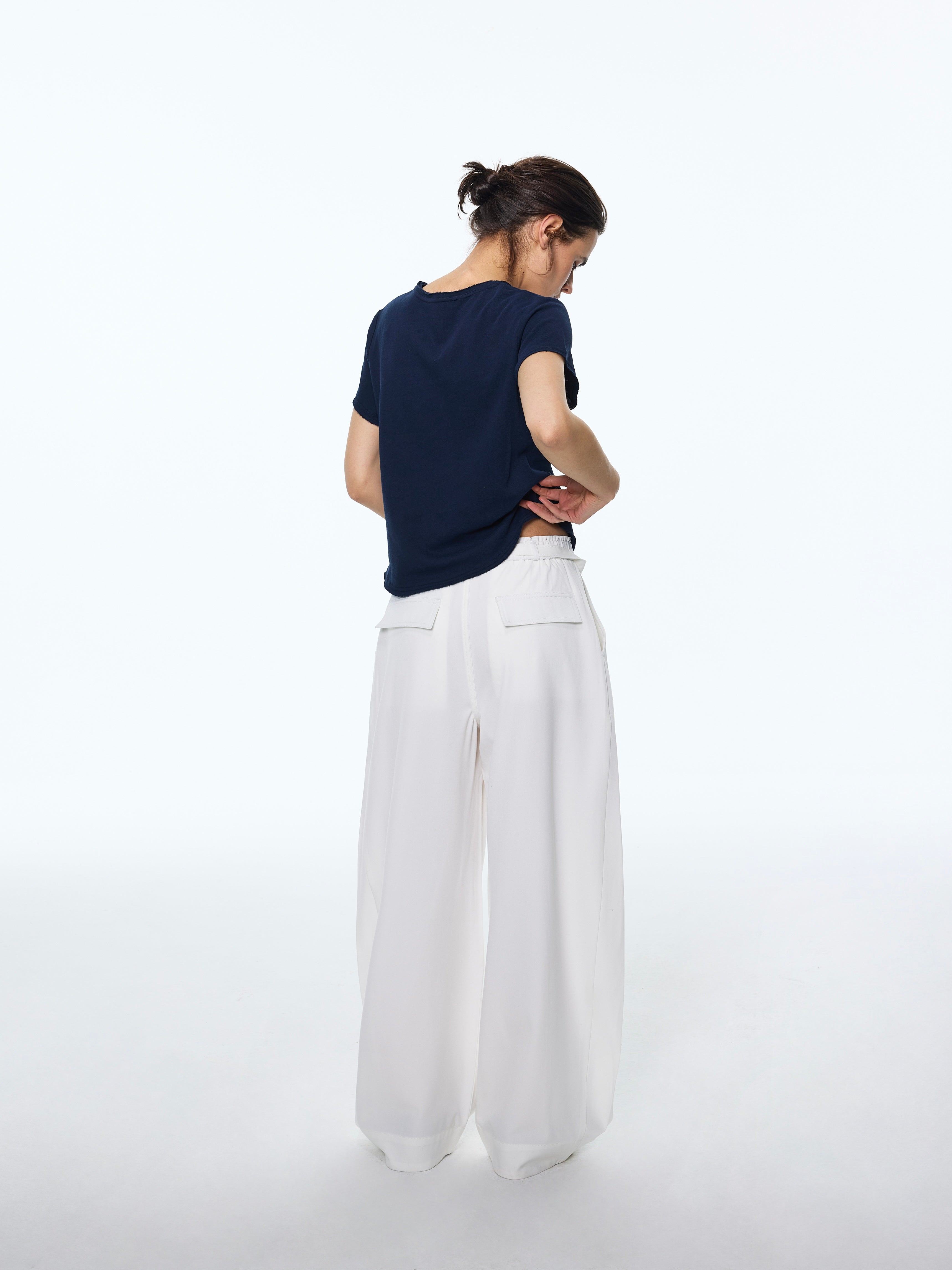 Belted Relaxed Trousers
