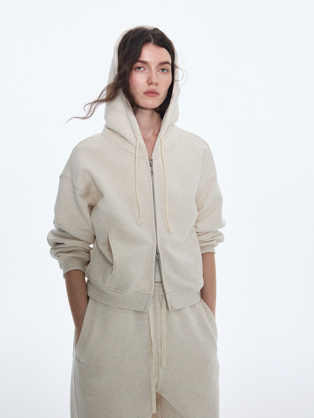 Pigment‑Spun Cotton Sweatsuit